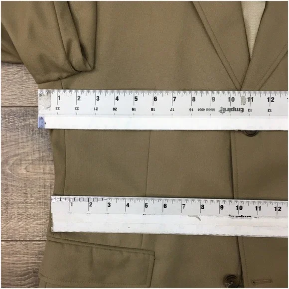 VINTAGE RALPH LAUREN Mens Wool Blazer Sport Coat Casual Jacket Size 42R Suit